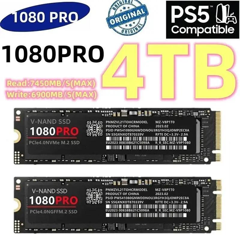PCIe 4.0 PCIe SSD ָ Ʈ 1080  M.2 SSD NVME 2TB 4TB 1TB, PS5 ӿ SSD ϵ ũ,  NAND SSD